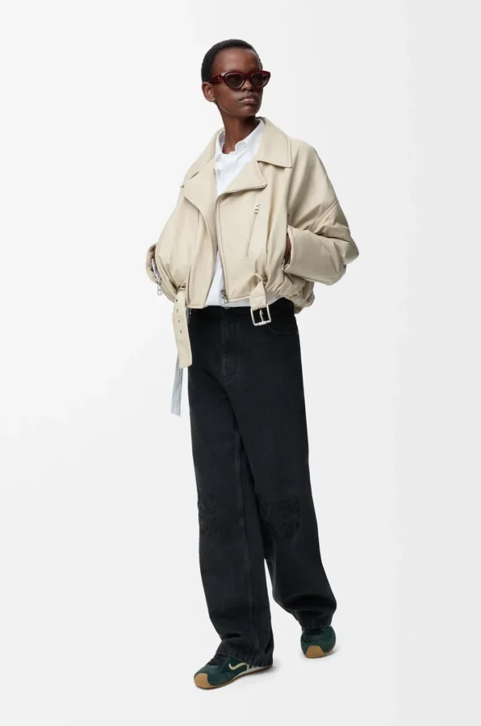 Jean baggy Anagram en denim Noir Jean baggy Anagram en denim Noir