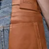 Jean droit en denim bleu