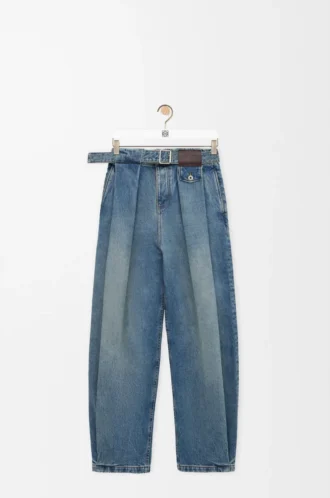Jean en denim délavé