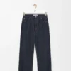 Jean à revers en denim Denim brut/Bleu Jean à revers en denim Denim brut/Bleu