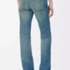 Jean slim en denim bleu vintage Jean slim en denim bleu vintage