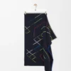 Jupe en laine bleu marine foncé Jupe en laine bleu marine foncé