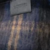 Jupe en mohair et laine mélangés Bleu/Multicolore Jupe en mohair et laine mélangés Bleu/Multicolore