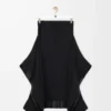Jupe en viscose stretch noire