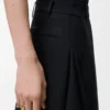 Jupe en viscose stretch noire