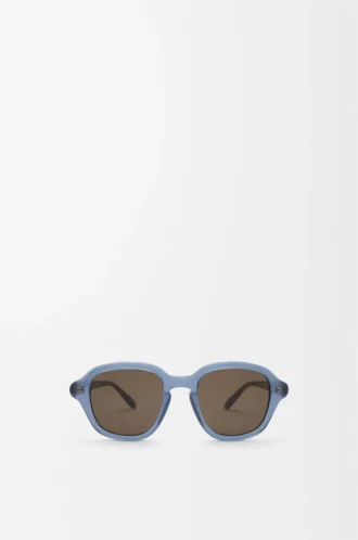 Lunettes de soleil Alpha Slim bleu laiteux