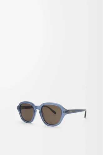 Lunettes de soleil Alpha Slim bleu laiteux