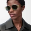 Lunettes de soleil Alpha Slim Champagne