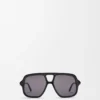 Lunettes de soleil Aviator Slim Black