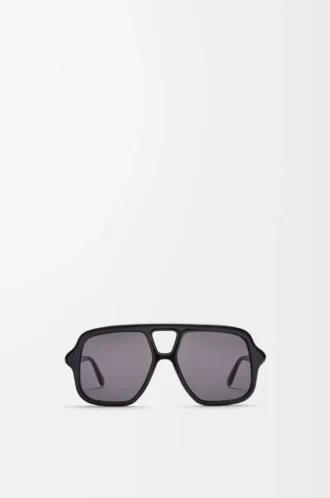 Lunettes de soleil Aviator Slim Black
