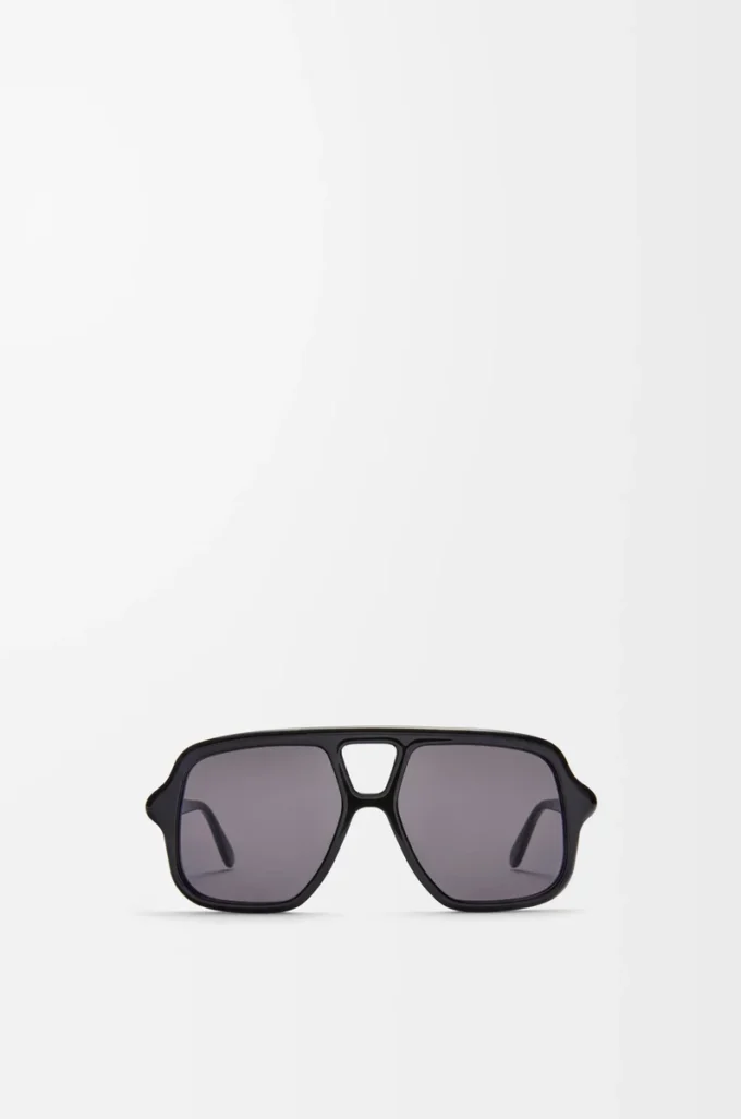 Lunettes de soleil Aviator Slim Black