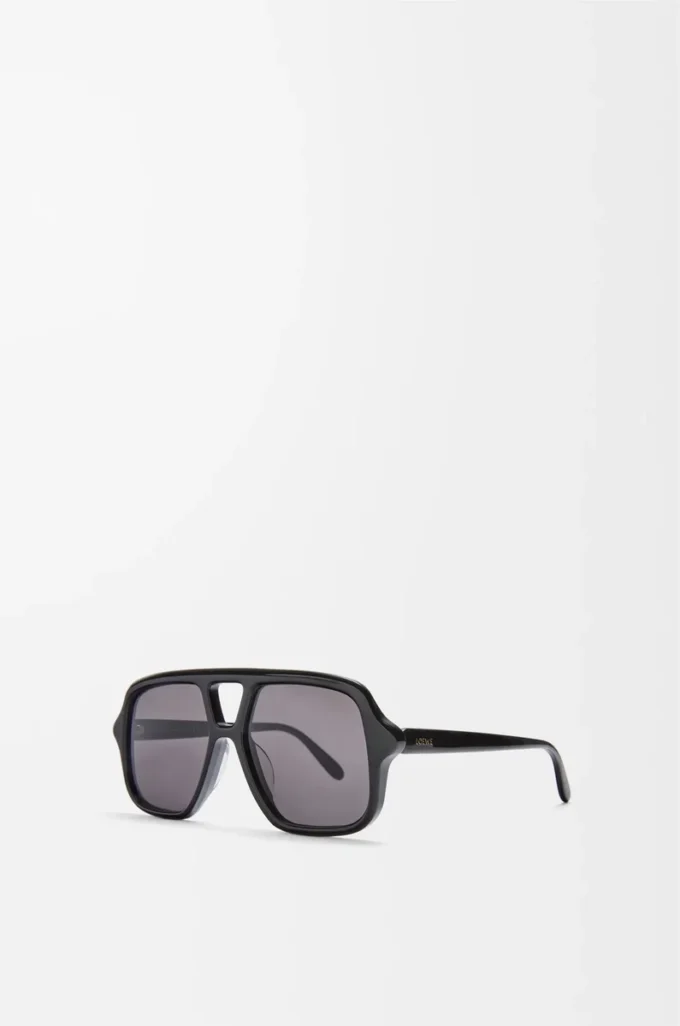 Lunettes de soleil Aviator Slim Black