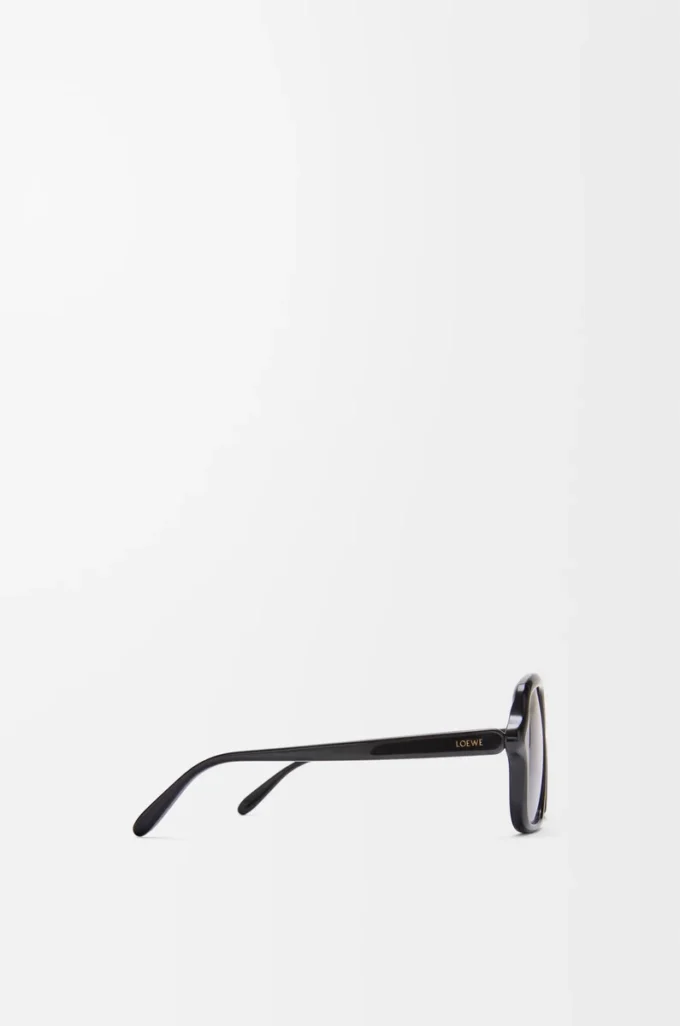 Lunettes de soleil Aviator Slim Black