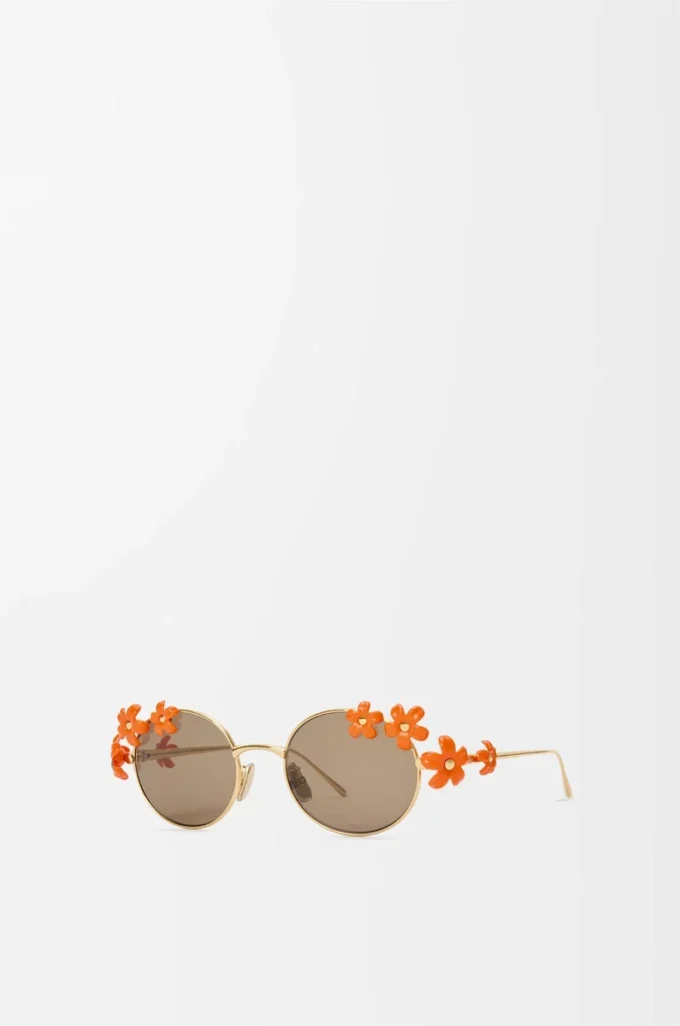 Lunettes de soleil Daisy Field Orange