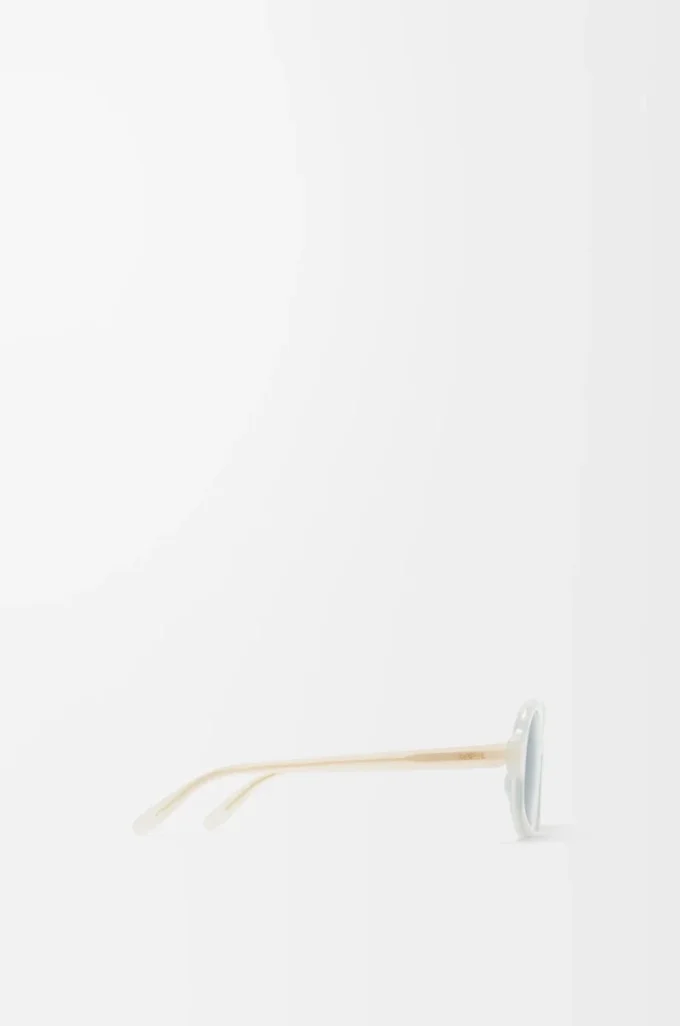 Lunettes de soleil Delta Slim ivoire laiteux Lunettes de soleil Delta Slim ivoire laiteux