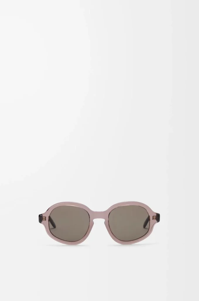 Lunettes de soleil Delta Slim Transparent Brown