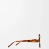 Lunettes de soleil fantaisie fines Havana
