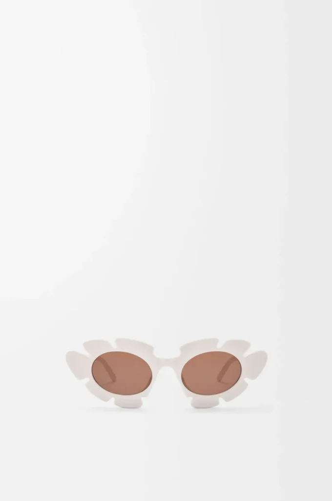 Lunettes de soleil Flower ivoire