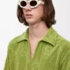 Lunettes de soleil Flower ivoire