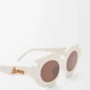 Lunettes de soleil Flower ivoire