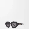 Lunettes de soleil Flower Noir