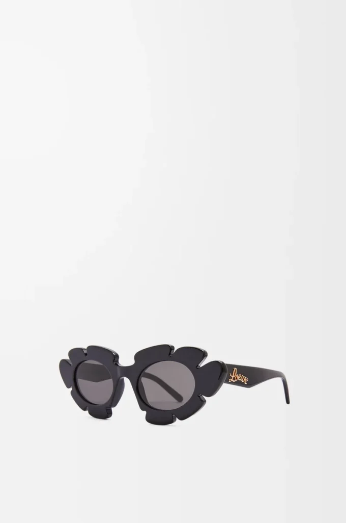 Lunettes de soleil Flower Noir