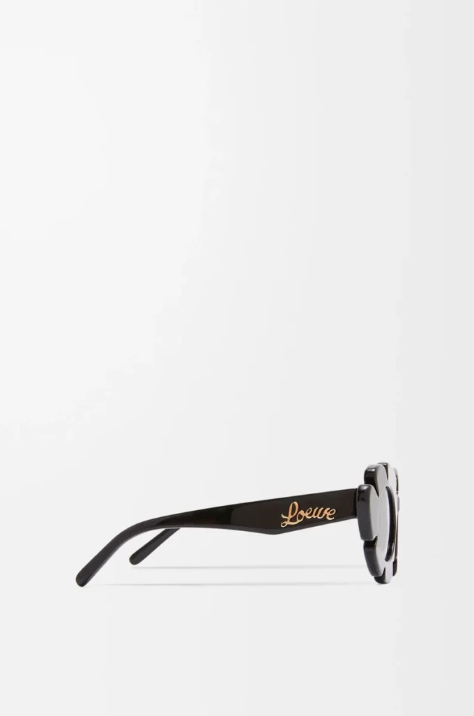 Lunettes de soleil Flower Noir