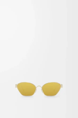 Lunettes de soleil hexagonales Anagram Gold