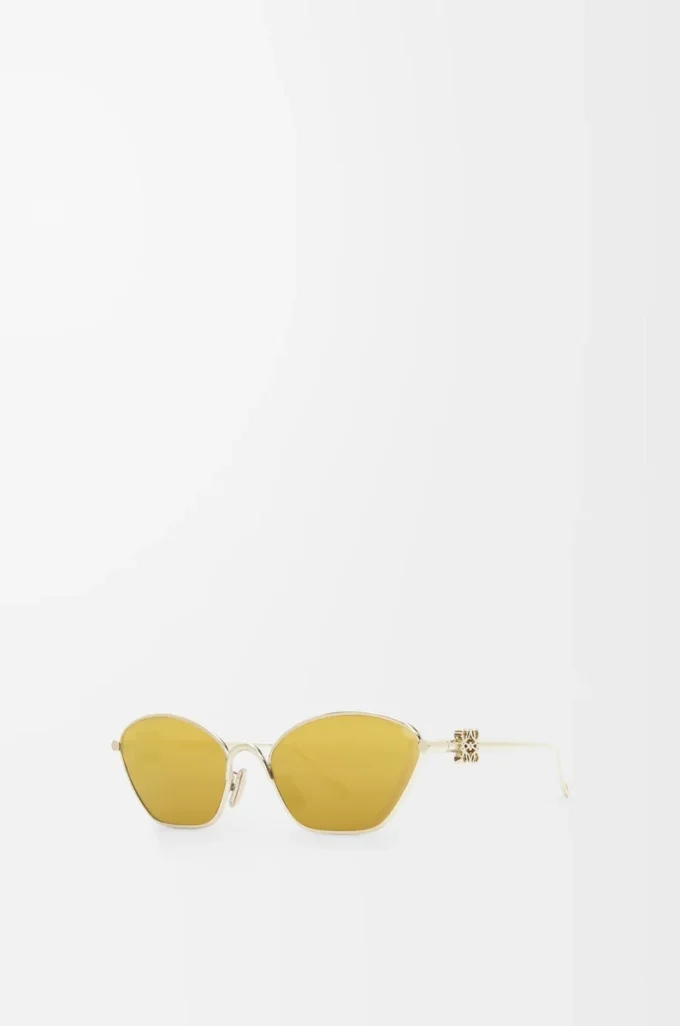 Lunettes de soleil hexagonales Anagram Gold