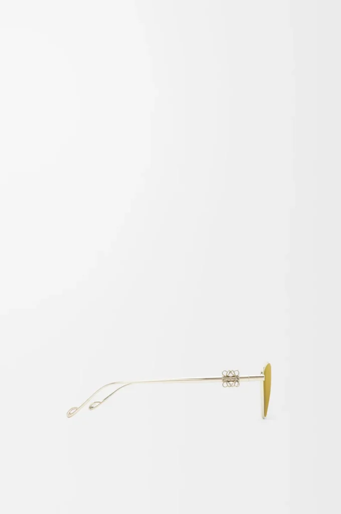 Lunettes de soleil hexagonales Anagram Gold