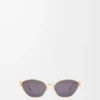 Lunettes de soleil hexagonales Anagram Smoke Moka