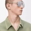 Lunettes de soleil Hillock Argent