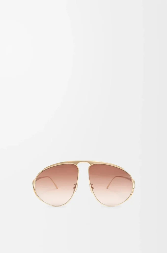 Lunettes de soleil Hillock Brun dégradé