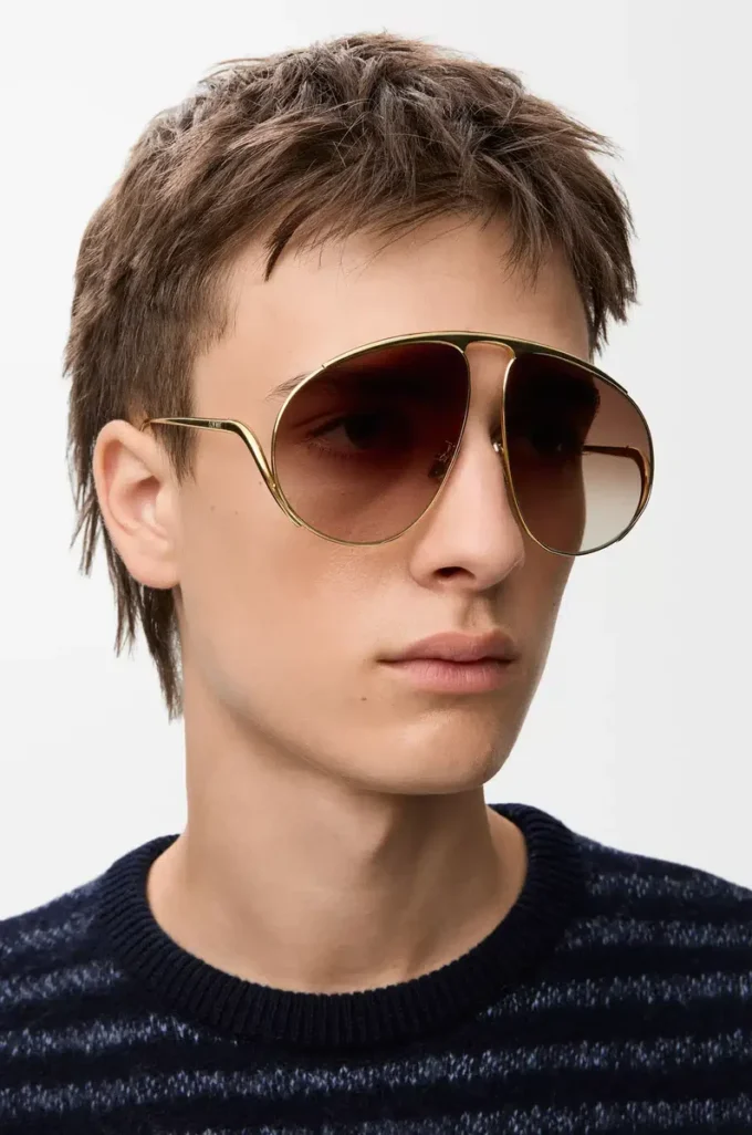 Lunettes de soleil Hillock Brun dégradé