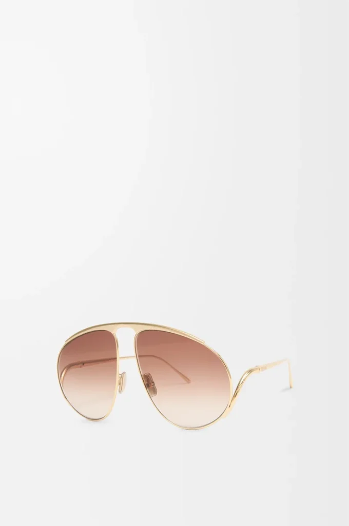 Lunettes de soleil Hillock Brun dégradé