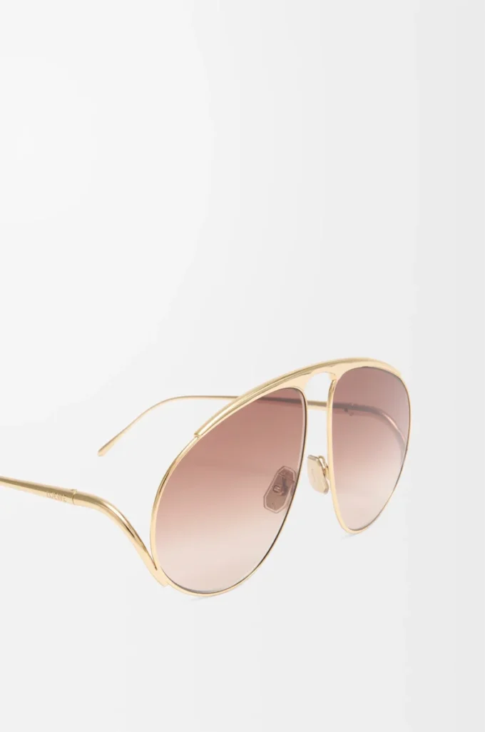 Lunettes de soleil Hillock Brun dégradé