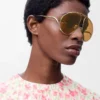 Lunettes de soleil Hillock dorées