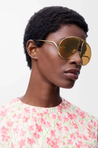 Lunettes de soleil Hillock dorées