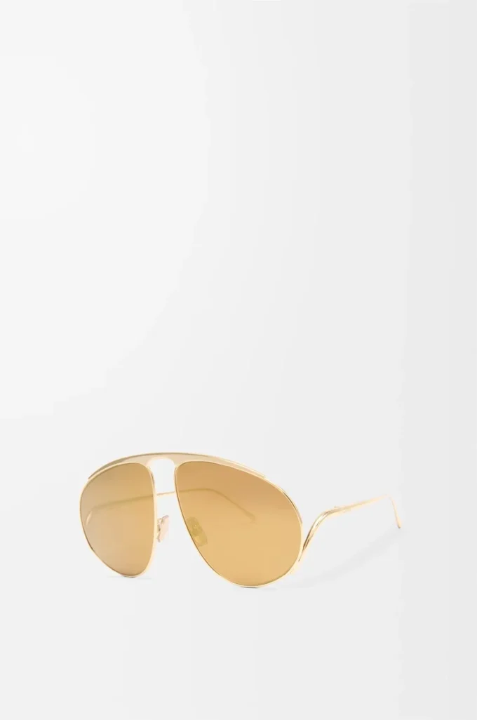 Lunettes de soleil Hillock dorées