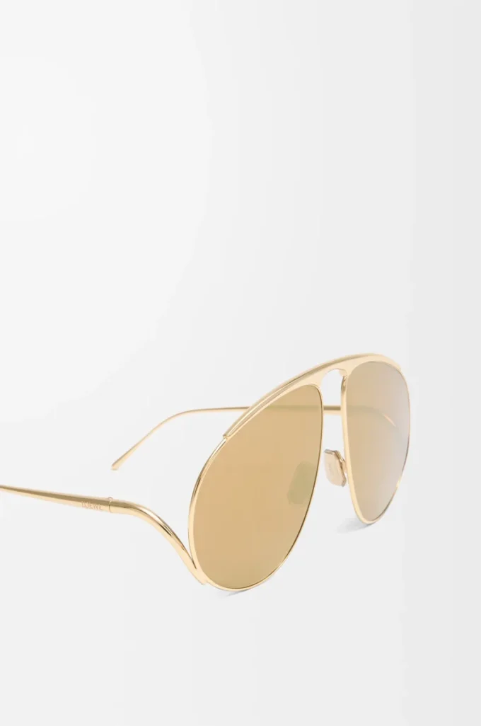 Lunettes de soleil Hillock dorées