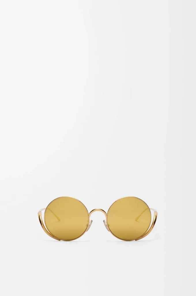 Lunettes de soleil Island dorées