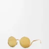 Lunettes de soleil Island dorées