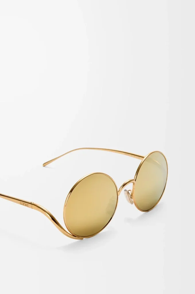 Lunettes de soleil Island dorées