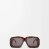 Lunettes de soleil masque de plongée Paula&rsquo;s Ibiza Shiny Classic Havana
