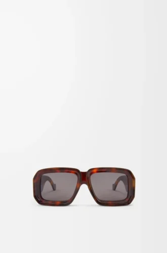 Lunettes de soleil masque de plongée Paula&rsquo;s Ibiza Shiny Classic Havana
