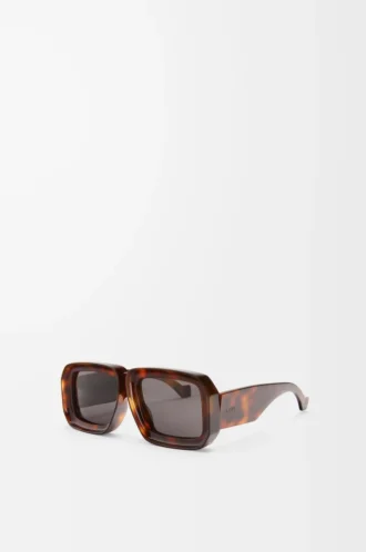 Lunettes de soleil masque de plongée Paula&rsquo;s Ibiza Shiny Classic Havana