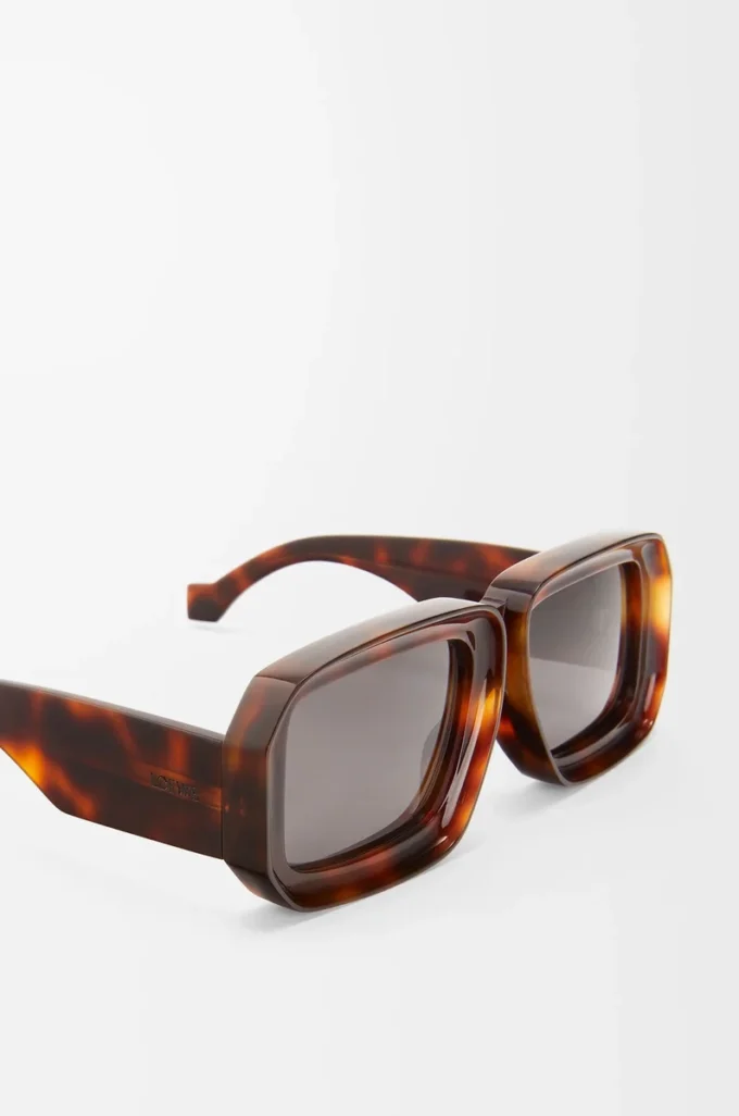 Lunettes de soleil masque de plongée Paula&rsquo;s Ibiza Shiny Classic Havana