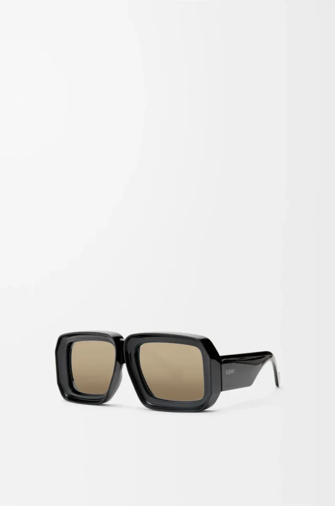 Lunettes de soleil masque Paula&rsquo;s Ibiza Dive en noir/argent