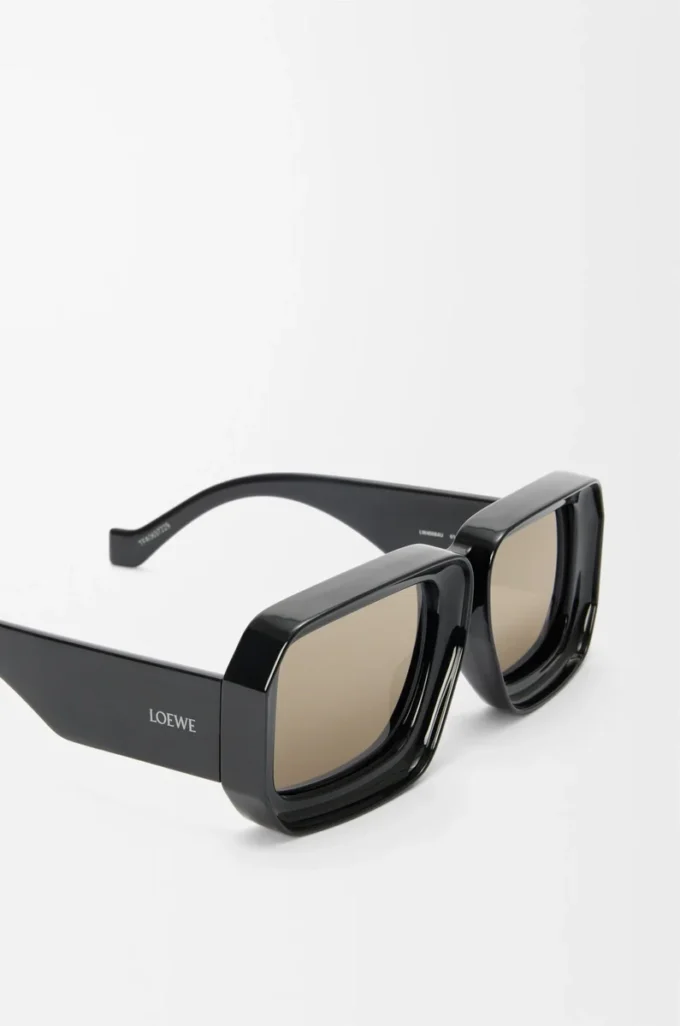 Lunettes de soleil masque Paula&rsquo;s Ibiza Dive en noir/argent