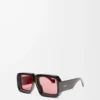 Lunettes de soleil masque Paula&rsquo;s Ibiza Dive Shiny Black